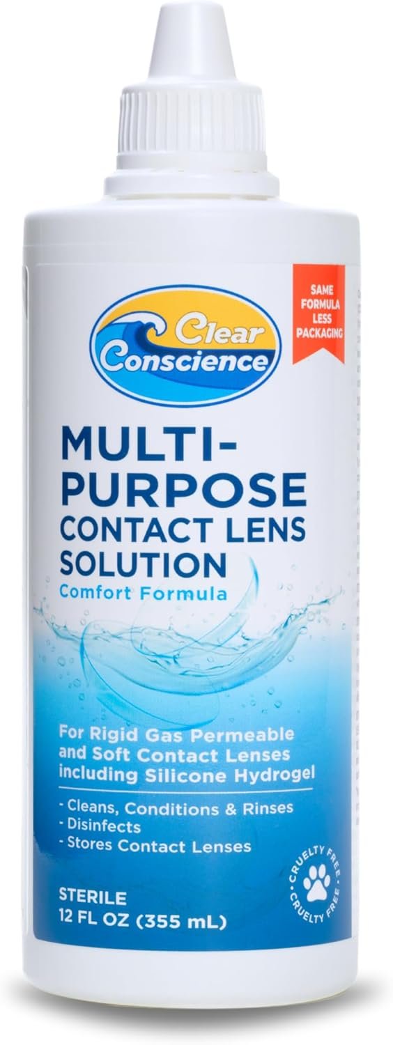 CLEAR CONSCIENCE Contact LEN SOLUTN Multi PURP, 12 OZ