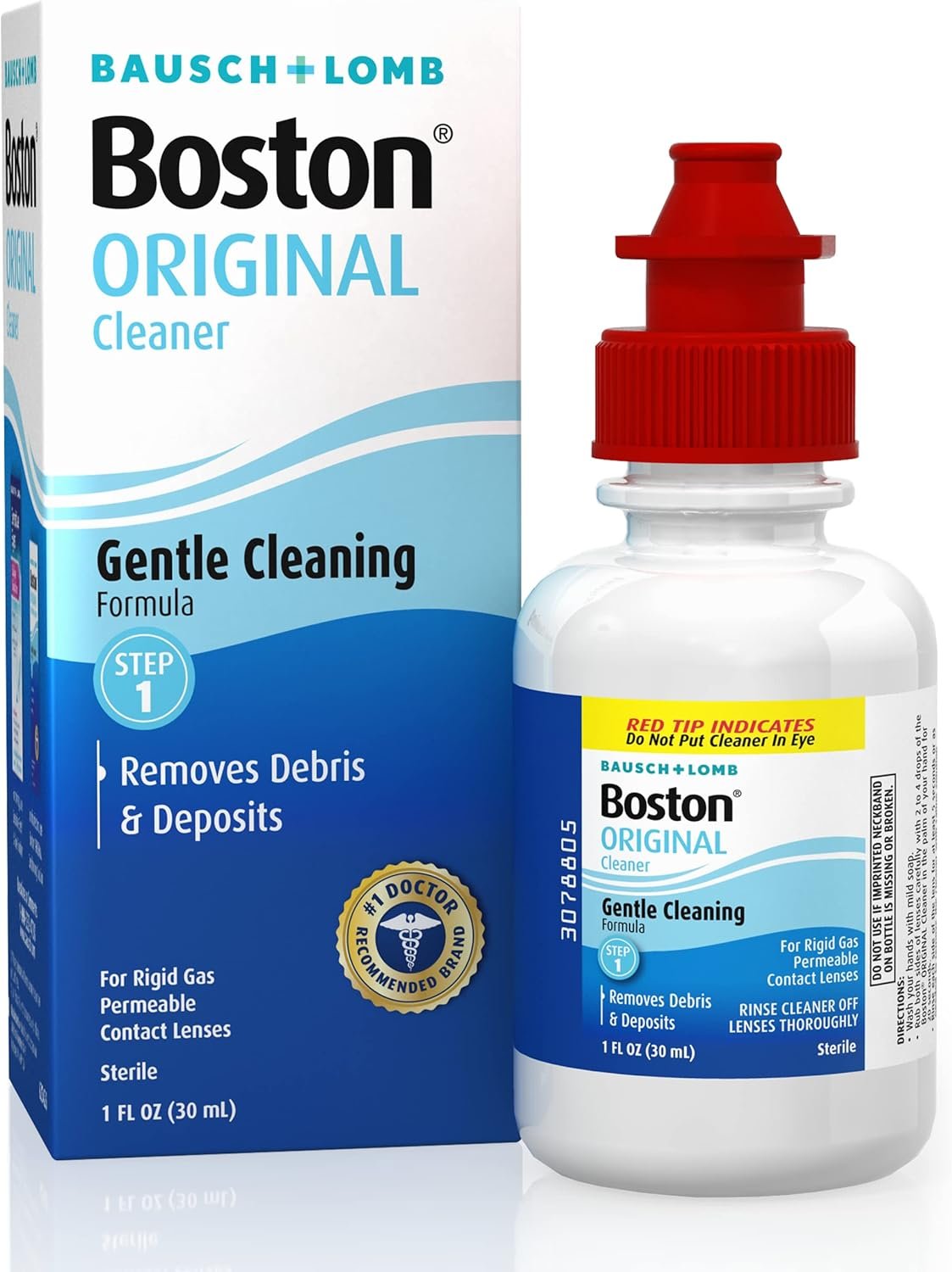 Boston Original Cleaner by Bausch + Lomb 1 Fl Oz (Pack of 1)