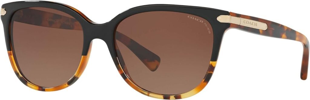 Coach Womens Hc8132 Cat Eye Sunglasses